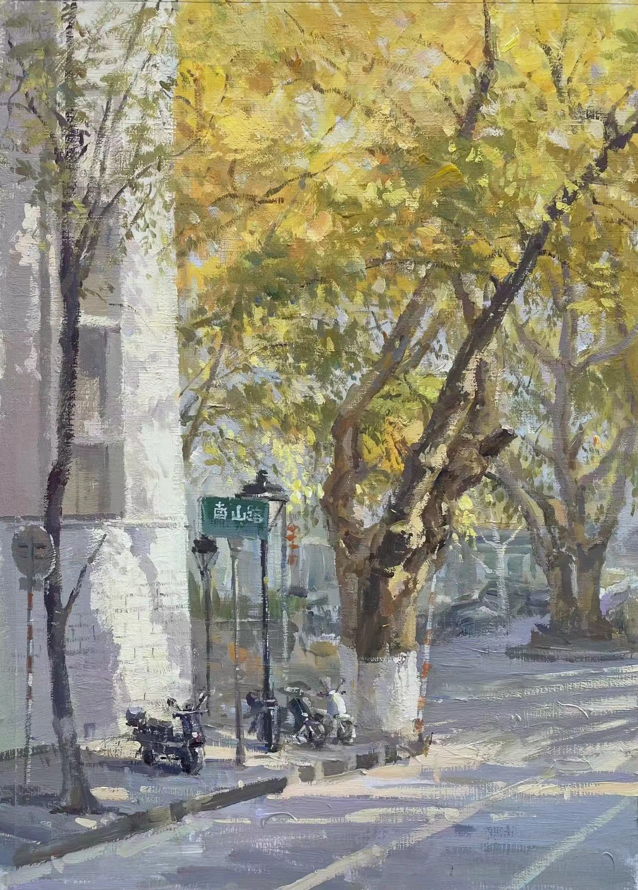 讲座内容主要围绕朱友老师本次师训的课程展开,如色彩静物,色彩风景等